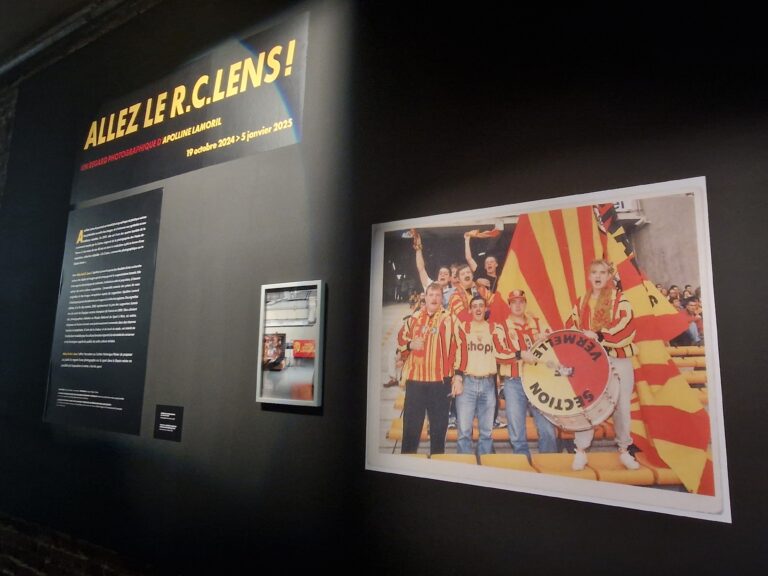 Exposition « Allez le R.C. Lens » par Appoline Lamoril